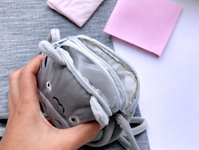 Petit Sac à main Bandoulière Pochette |  Totoro | Mon Voisin Totoro | Kawaii | Mignon Dessin Animé