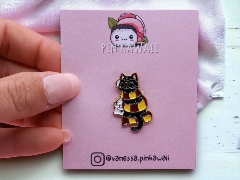 Pin's Broche Email | Harry Potter Kawaii Chat | Humour | Kawaii | Mignon