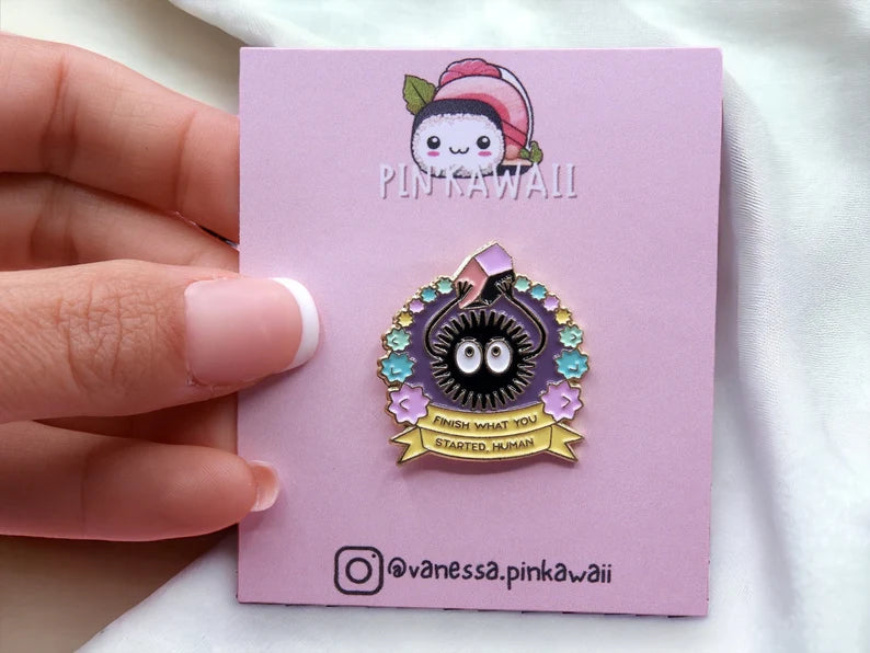 Email Brooch Pin | Totoro | Noiraudes | Totoro | Kawaii | Cute