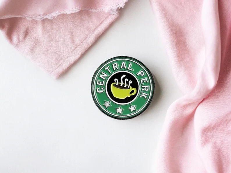 Email Brooch Pin | Coffee | Humor | Coffee | Kawaii | Fun