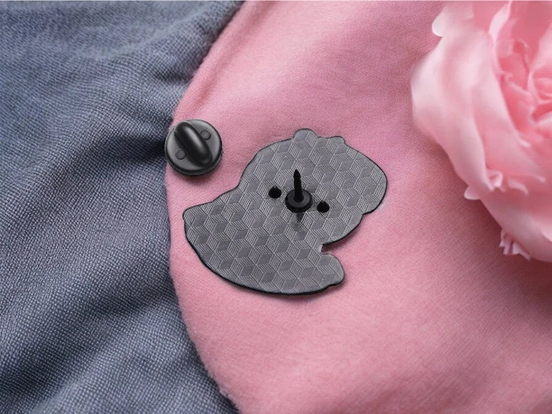 Pin's Broche Email | Thermos de Café | CaPPYccino | Capuccino | Mignon | Kawaii | Fun | Humour Cappy