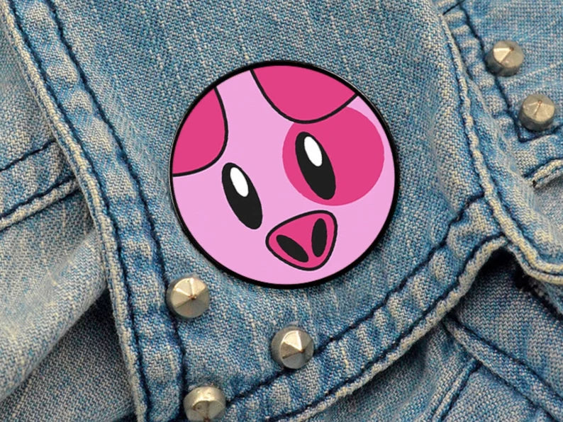 Pin's Broche Email | Cochon Mignon Kawaii | Kawaii | Animal Dessin Animé