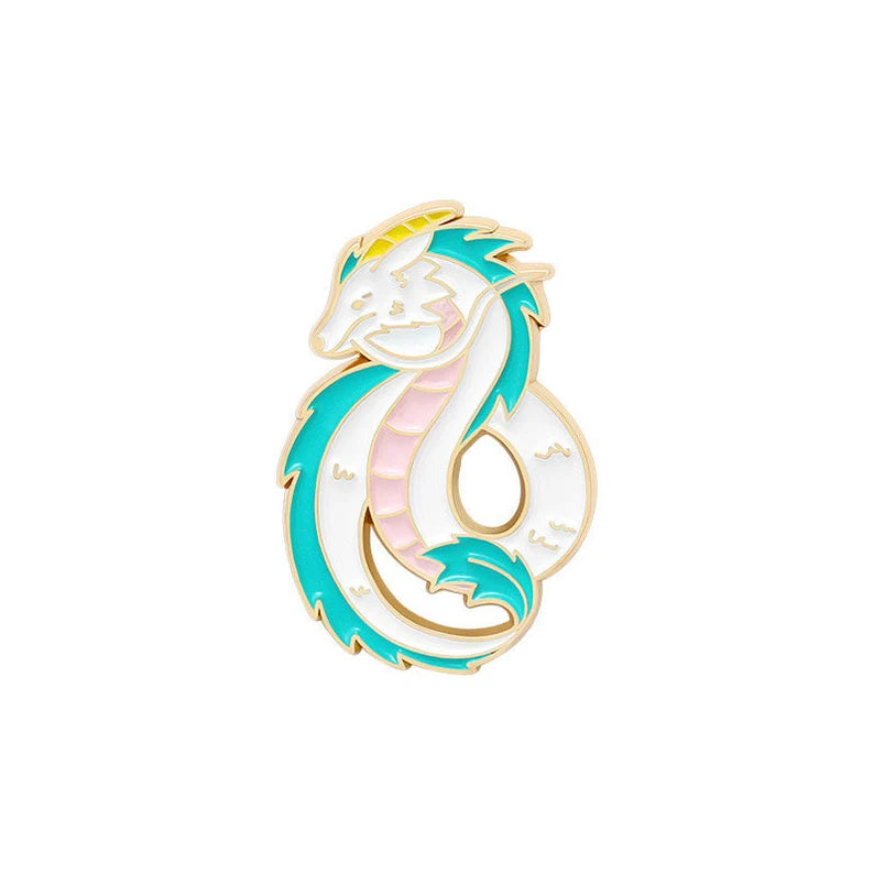 Pin's Broche Email | Voyage Chihiro | Spirited Away Dragon | Kawaii | Mignon