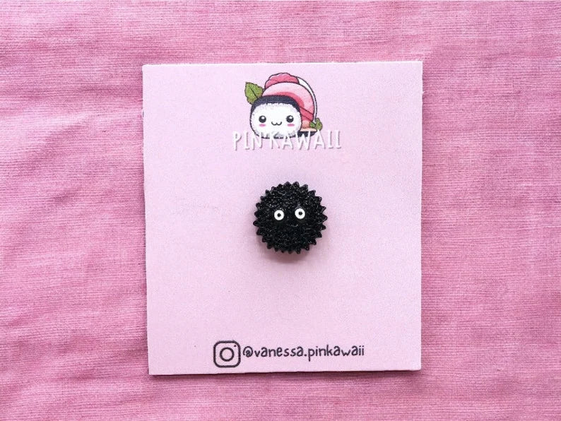 Pin's Broche Résine |  Totoro | Noiraudes | Totoro | Kawaii | Mignon