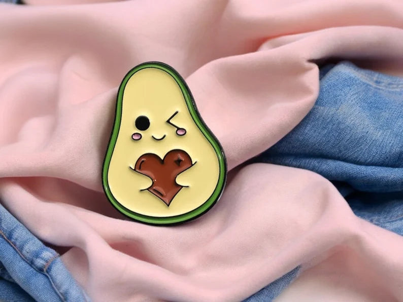 Pin's Broche Email | Avocat | Avocado | Kawaii | Fun | Humour