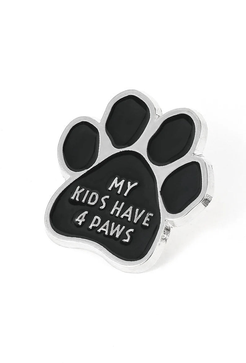 Pin's Broche Email | Patte de chien ou chat | Mignon | Kawaii