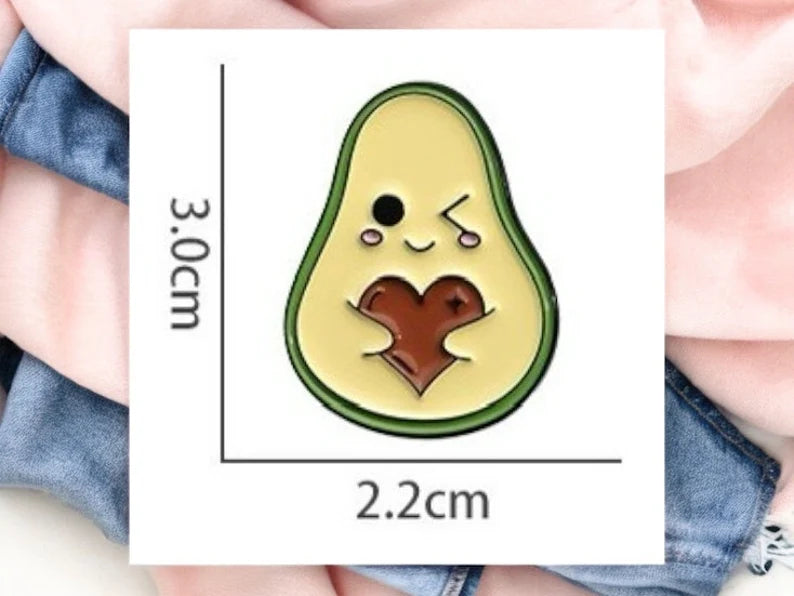 Pin's Broche Email | Avocat | Avocado | Kawaii | Fun | Humour