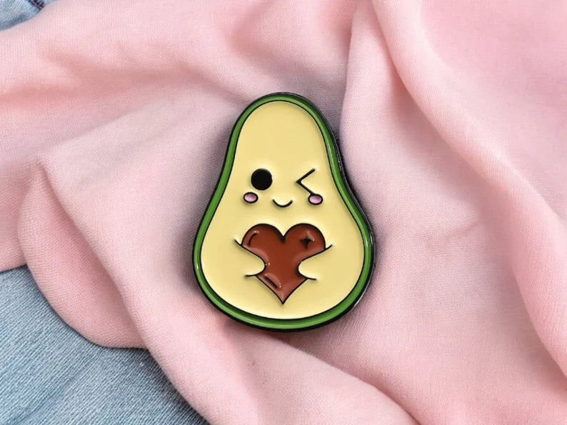 Pin's Broche Email | Avocat | Avocado | Kawaii | Fun | Humour