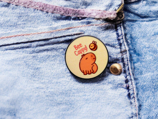 Pin's Broche Email | Bee Cappy | Cappy Abeille | Kawaii | Fun | Humour Mignon