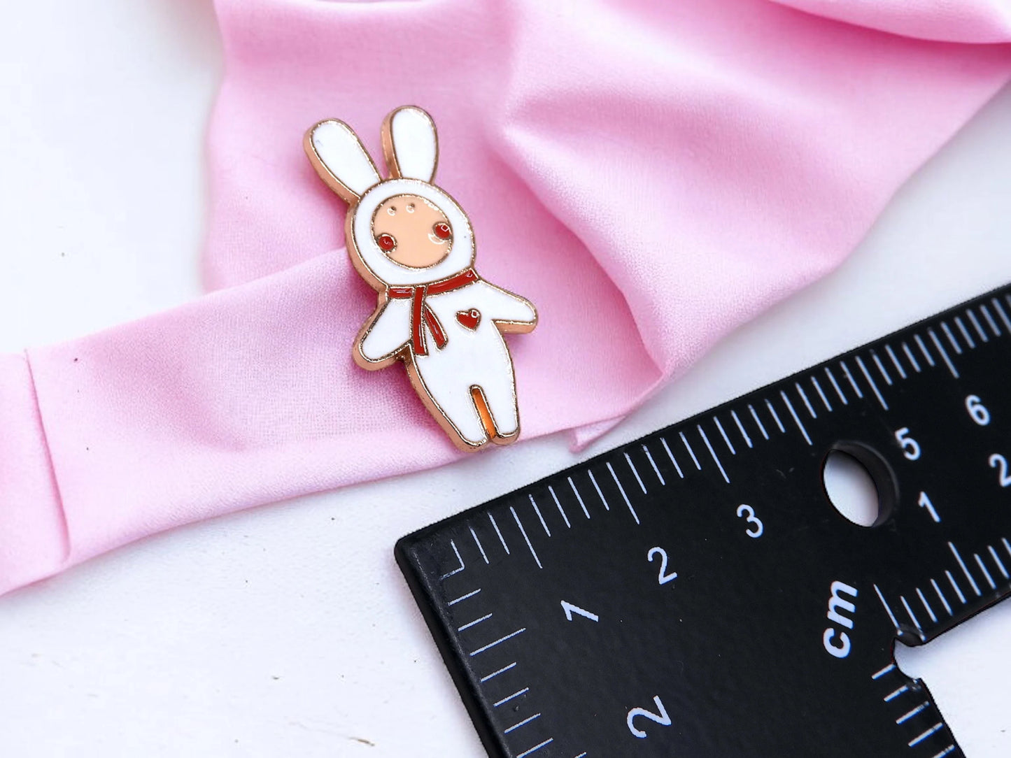 Pin's Broche Email | Bunny | Lapin Bunny | Cute Mignon | Kawaii