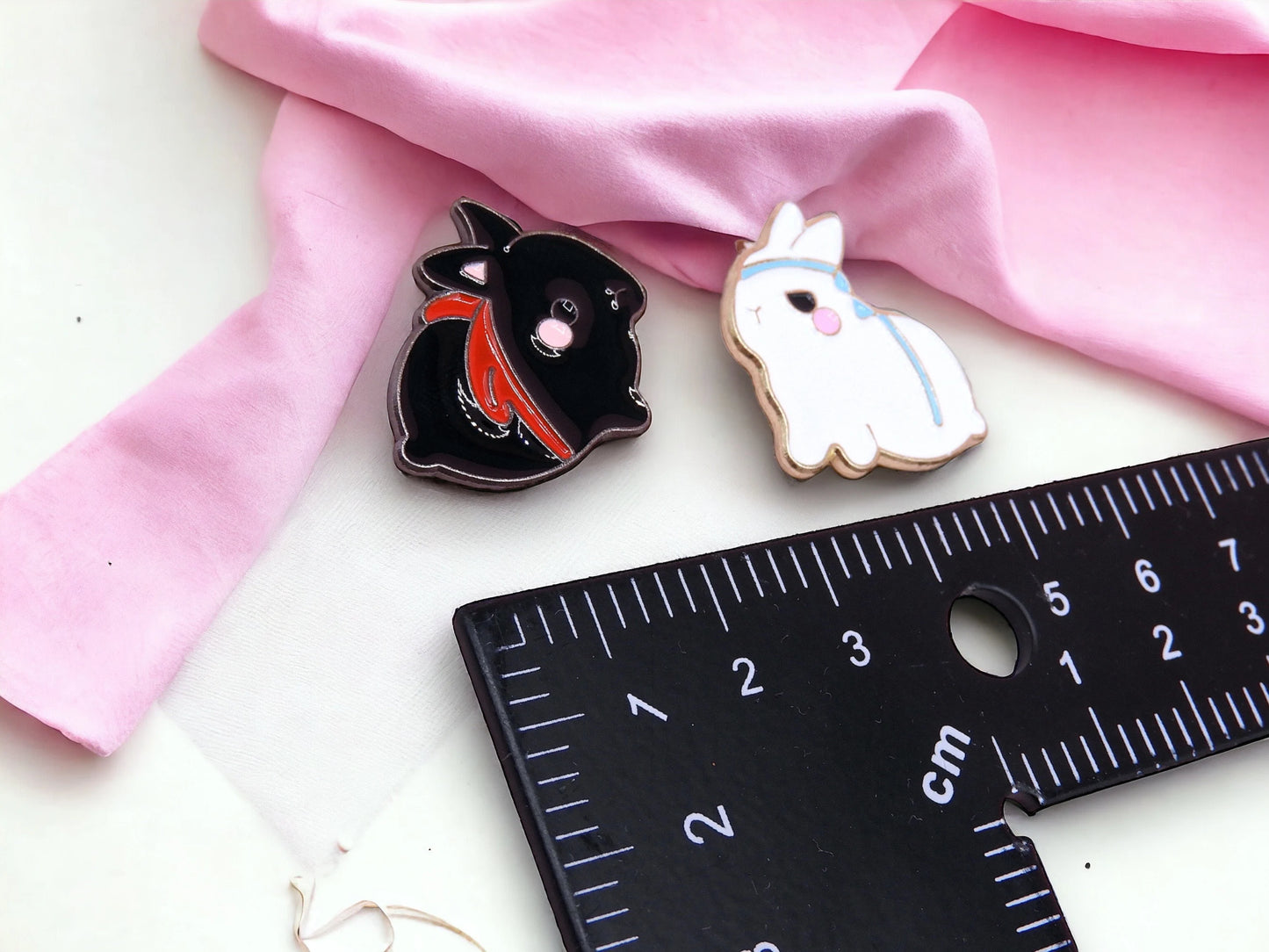 Pin's Broche Email | Lapin Ninja | Judo | Lapin Mignon Ninja | Kawaii | Mignon