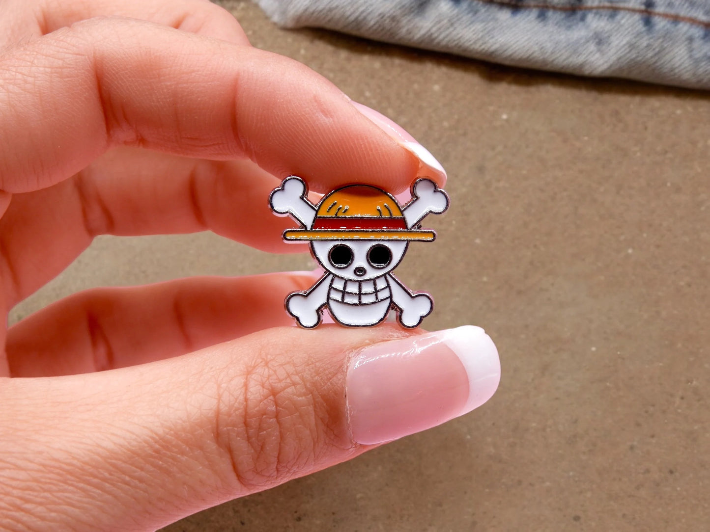 Pin's Broche Email | Squelette Pirate | Kawaii | Mignon