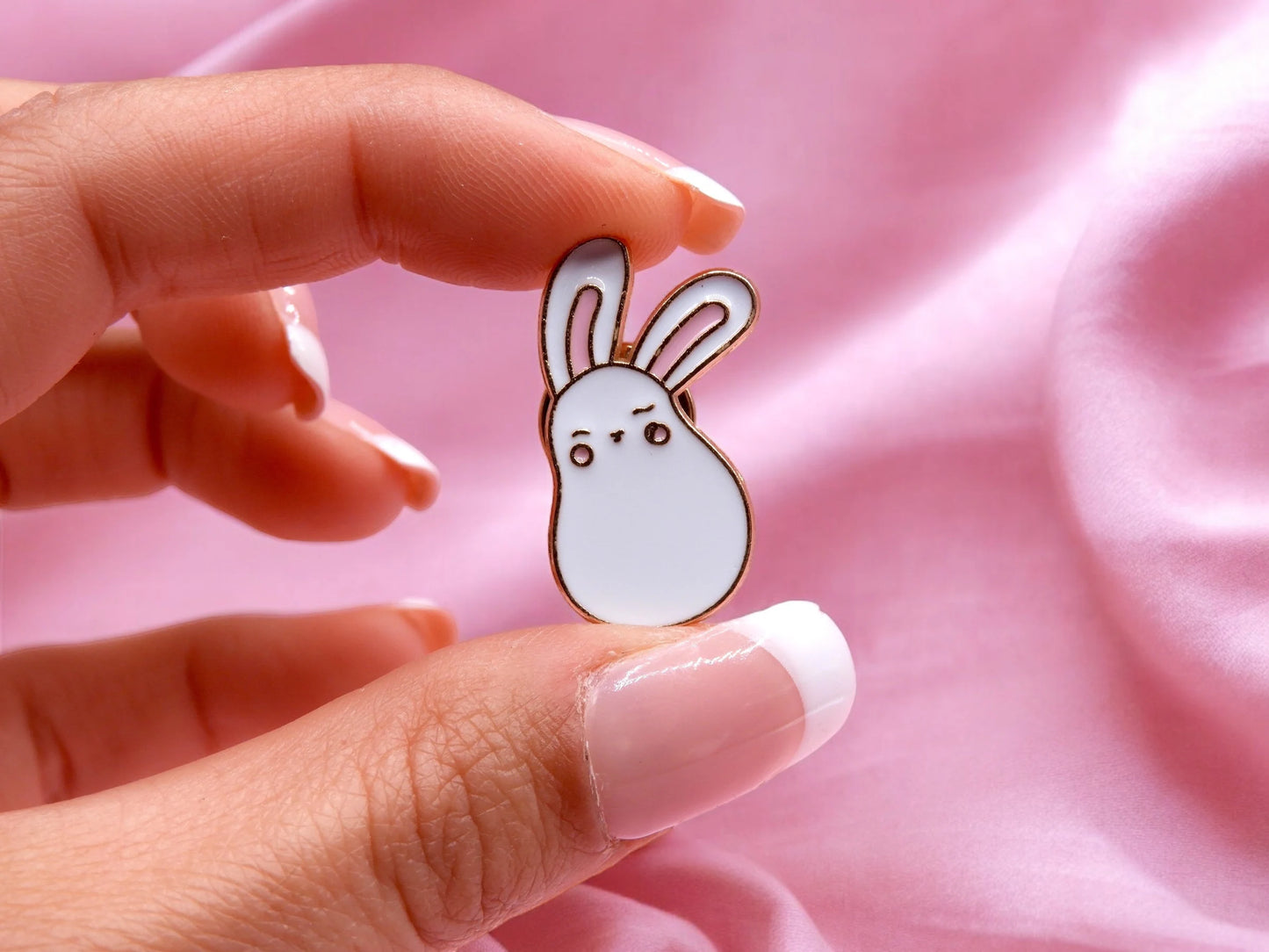 Lot de 2 Pin's Broche Email | Carotte & Lapin | Mignon | Kawaii | Fun